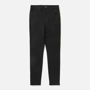 NWT Everlane The Curvy High-Rise Skinny Jean in Black, Size  26